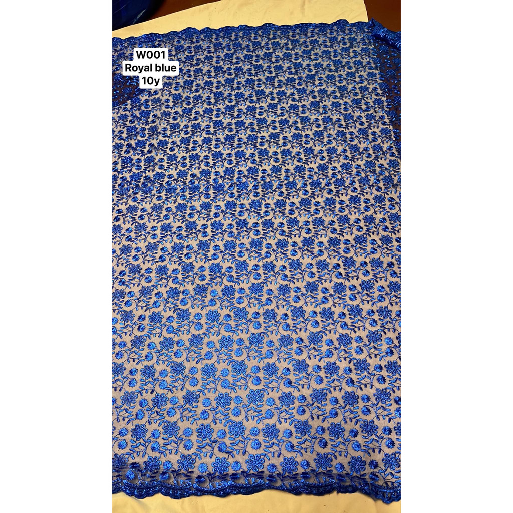 Spanish lace WOO1 flower design and malong design | Shopee Philippines