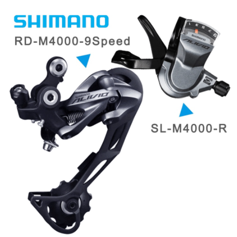 Shimano Alivio M4000 Groupset MTB RD 9 speed shifter Rear Shimano Alivio M4000 Groupset MTB RD 9 speed shifter Rear