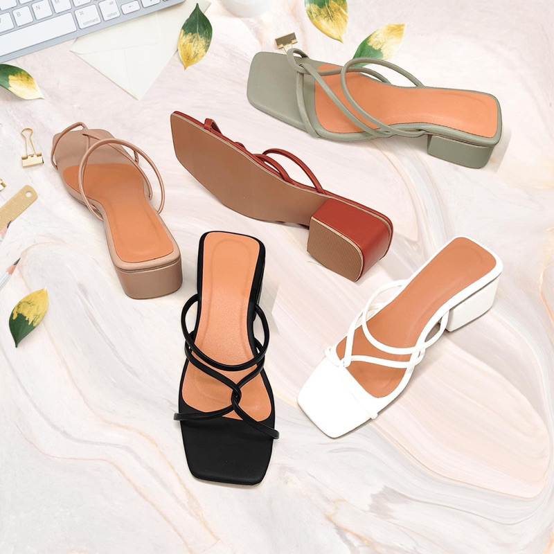 Carmina Anne Sandals In Blue main image 1