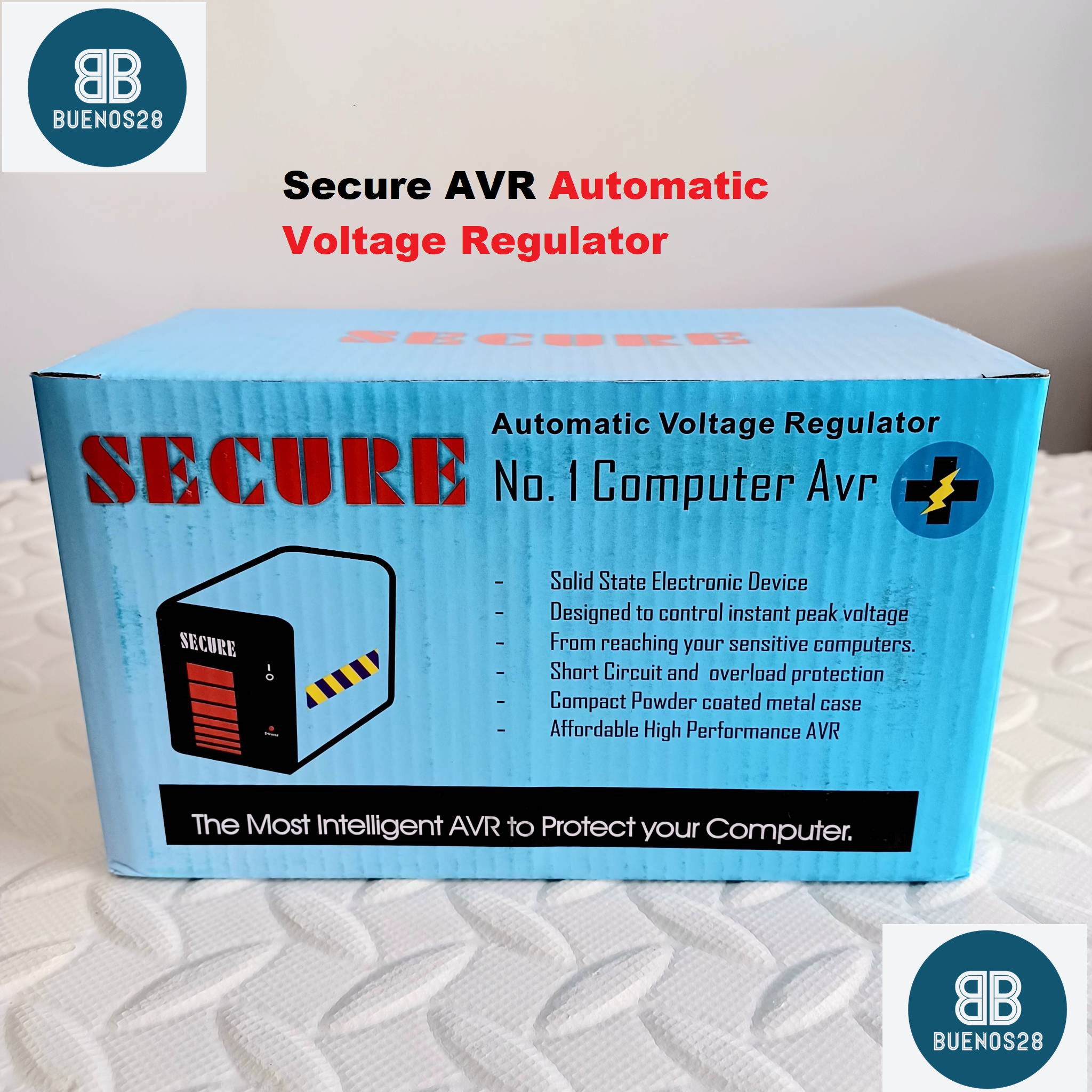 Secure AVR Automatic Voltage Regulator | Shopee Philippines