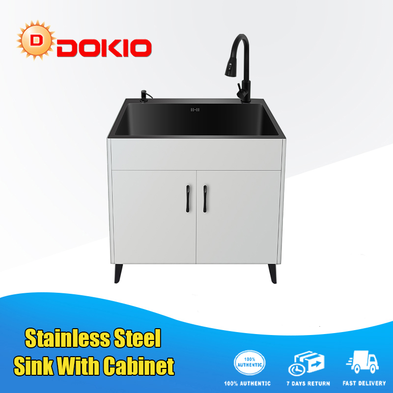 Kitchen Sink Set with Faucet and Stainless Steel sink lavatory
