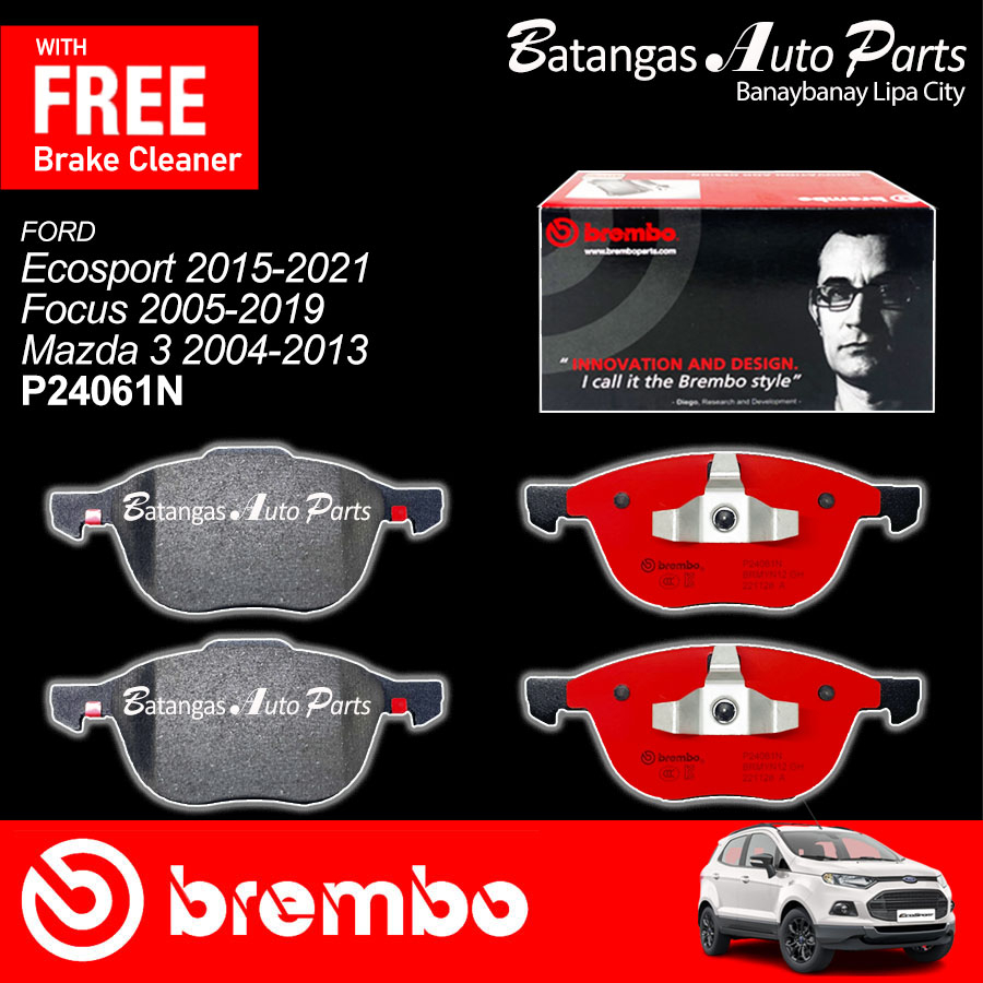 BREMBO FRONT BRAKE PAD FORD ECOSPORT 20152021 / FOCUS 20052019