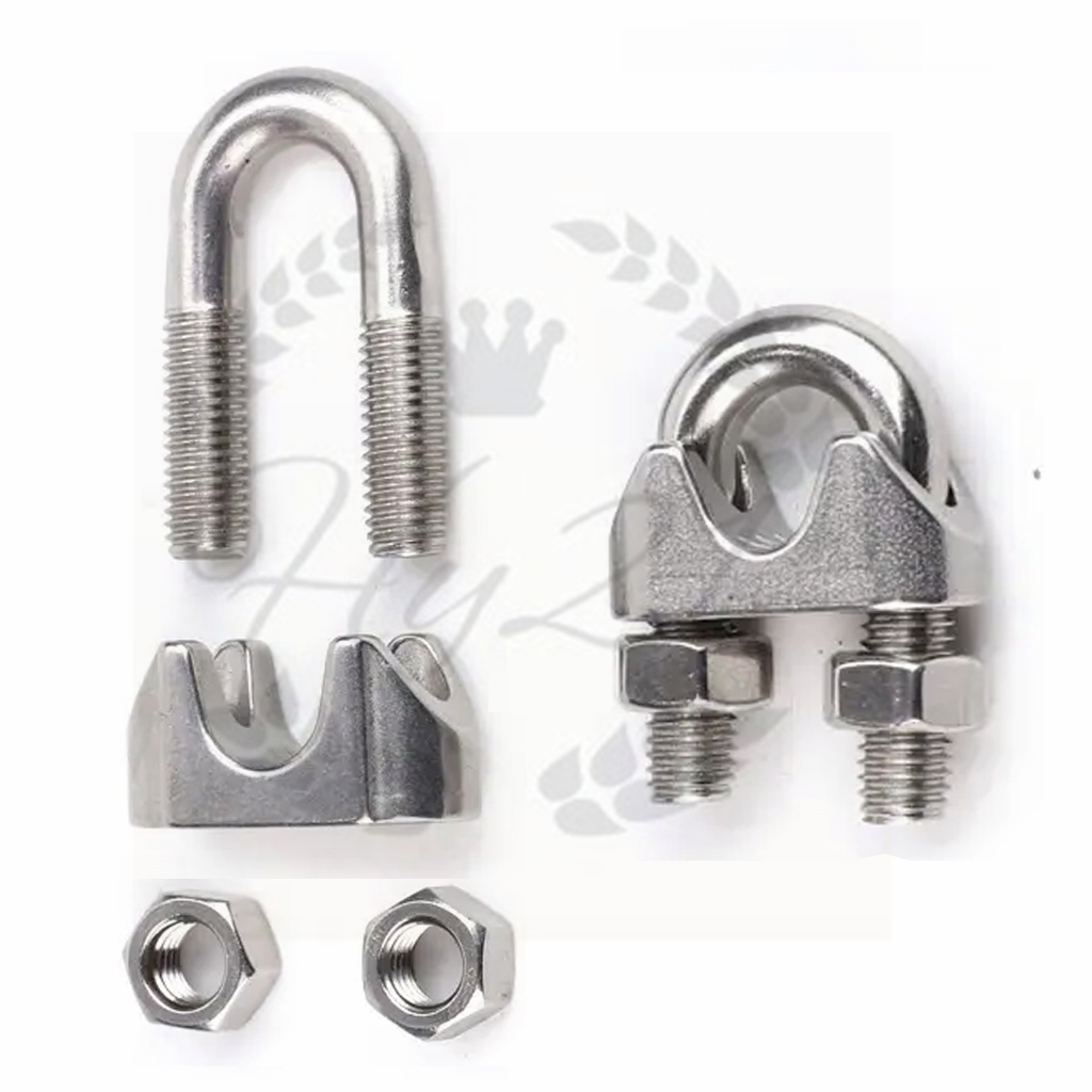 Ubolt Wire Rope Grip Wire Rope Clamp Saddle Fastener Wire Rope