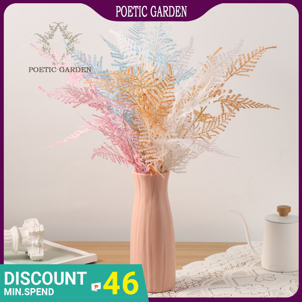 Mixt Grass Flowers plastic flower bouquet artificial For Wedding