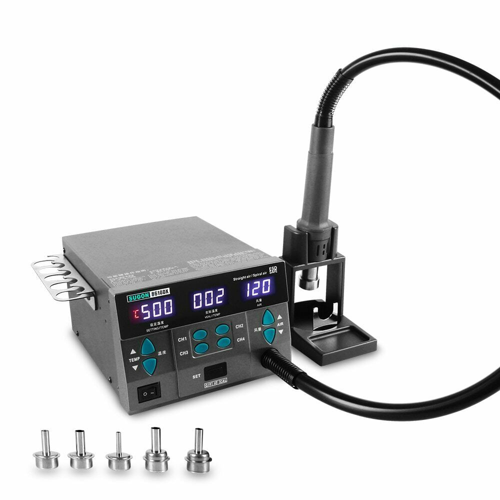 Sugon 8610DX Hot Air Rework Station 1000W Solder Station Special Design ...