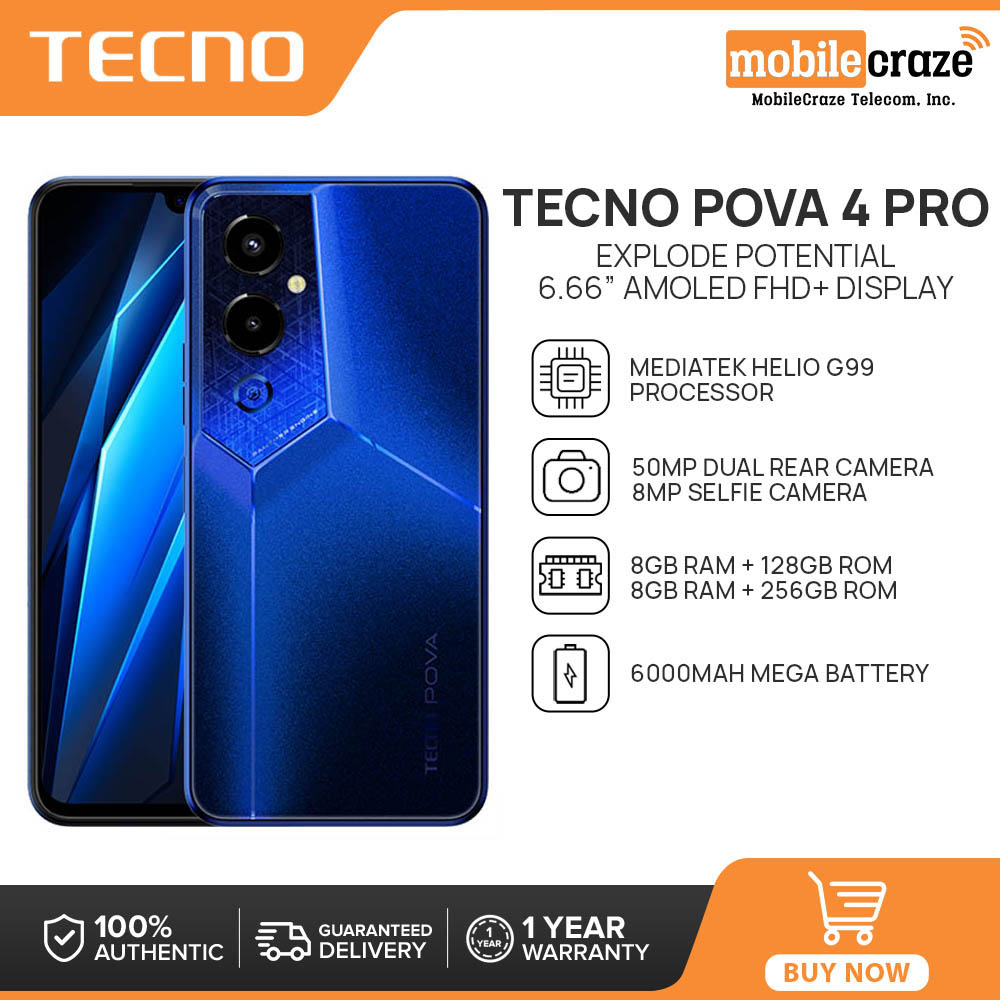 Tecno Pova Pro Smartphone Gb Ram Gb Gb Rom Helio G