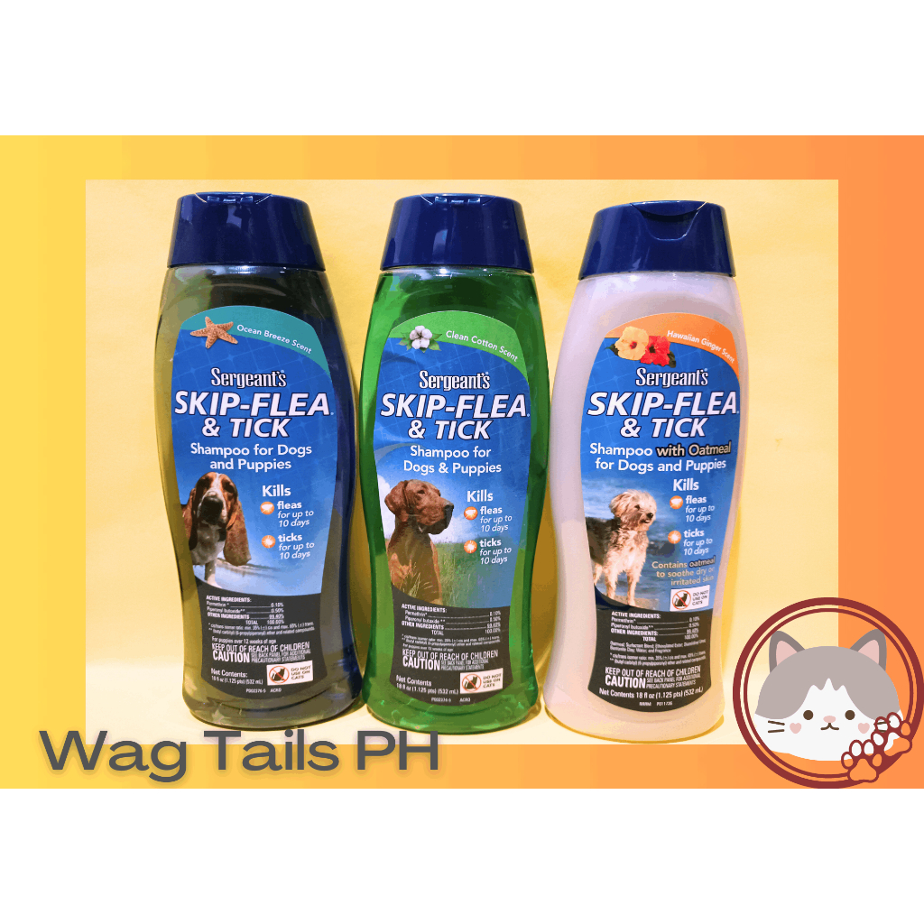 Sergeant's SkipFlea and Tick Shampoo 532mL Shopee Philippines