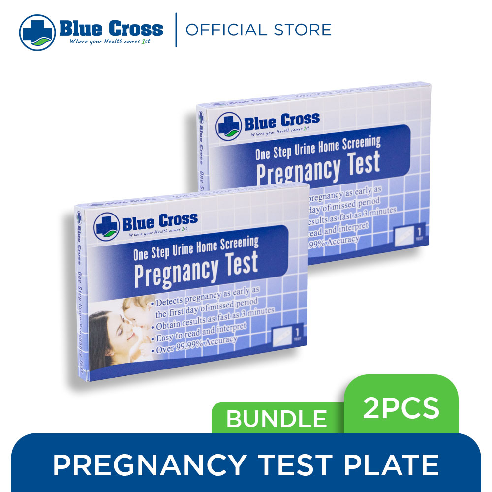 Blue Cross Pregnancy Test Deluxe Plate Shopee Philippines 9890