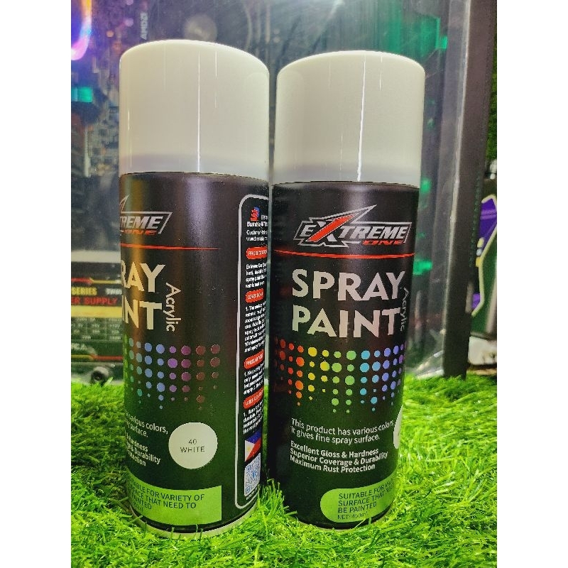 EXTREME ONE| Sray Paint| Acrylic| 36Silver| |40White/black gloss ...