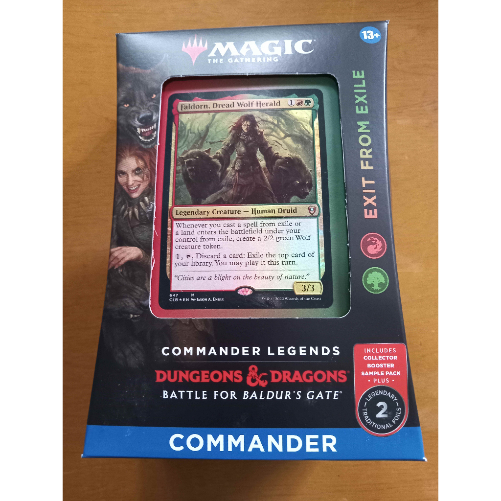 MTG Magic the Gathering Commander Legends Battle for Baldur