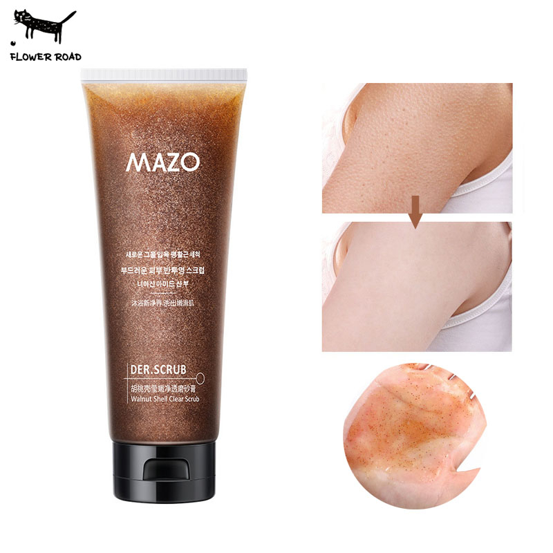 FR 250g Walnut Shell Scrub/Body Scrub Whitening/Chicken Skin Remover