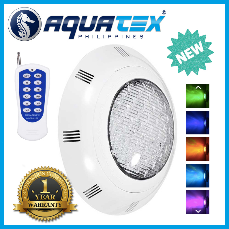 AQUATEX LED RGB Pool Light 45W/18W or Cool White 45W/18W with Remote