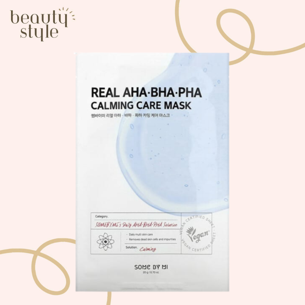 Beauty Style | Some By Mi, Real AHA BHA PHA Calming Care Beauty Mask, 1 ...