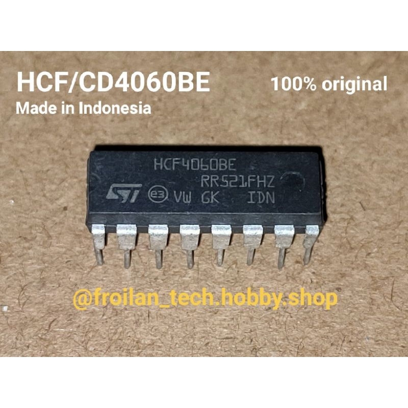 Hfccd4060be Cmos 14 Stage Ripple Carry Binary Counterdivider And Oscillator Shopee Philippines 8191