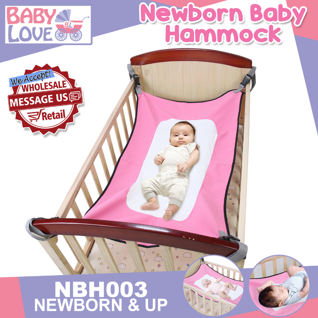 Baby Love NBH003 Newborn Baby Hammock Swing Folding Infant Crib Safety Nursery Sleeping Bed Shopee Philippines