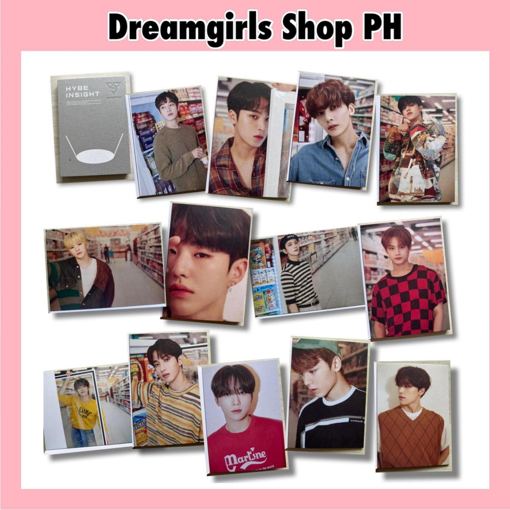 SEVENTEEN HYBE INSIGHT Postcard Book Tingi | Shopee Philippines