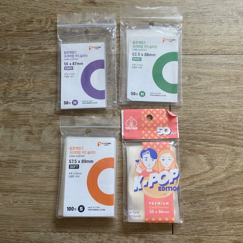 [tingi] kpop photocard sleeves (sultan & pcg) Shopee Philippines