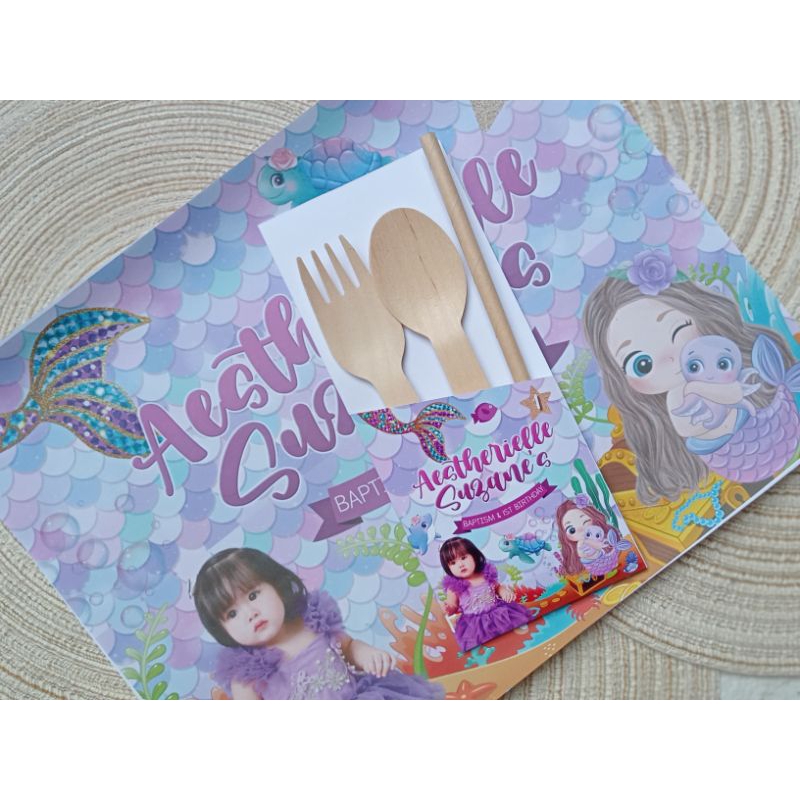 CUSTOMIZED UTENSIL HOLDER & PLACEMAT FOR ANY OCCASIONS Shopee Philippines