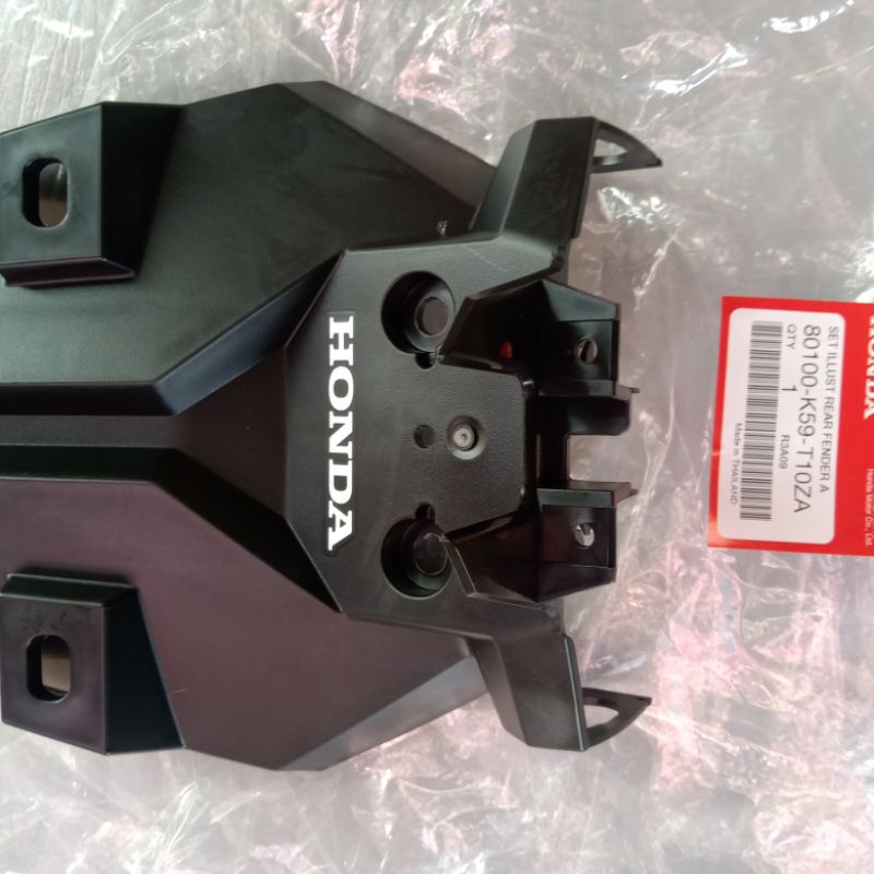Honda click i 125..150 Rear fender | Shopee Philippines