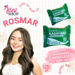 Rosmar Kagayaku 1 BAR Soap Scar Remover 10x Whitening New Packaging
