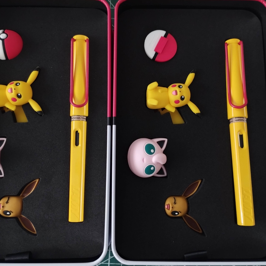 LAMY Safari x POKEMON Fountain Pen 2022 - w/ clip-on characters ...