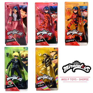 Cat Noir Rena Rouge Miraculous Ladybug Carapace Queen Bee Anime Figure  Collection Toy Gift In Stock - AliExpress