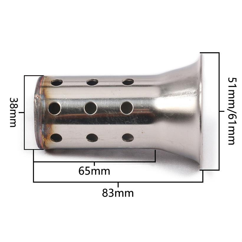 db killer 51mm Universal Muffler Exhaust Motorcycle Pipes with DB