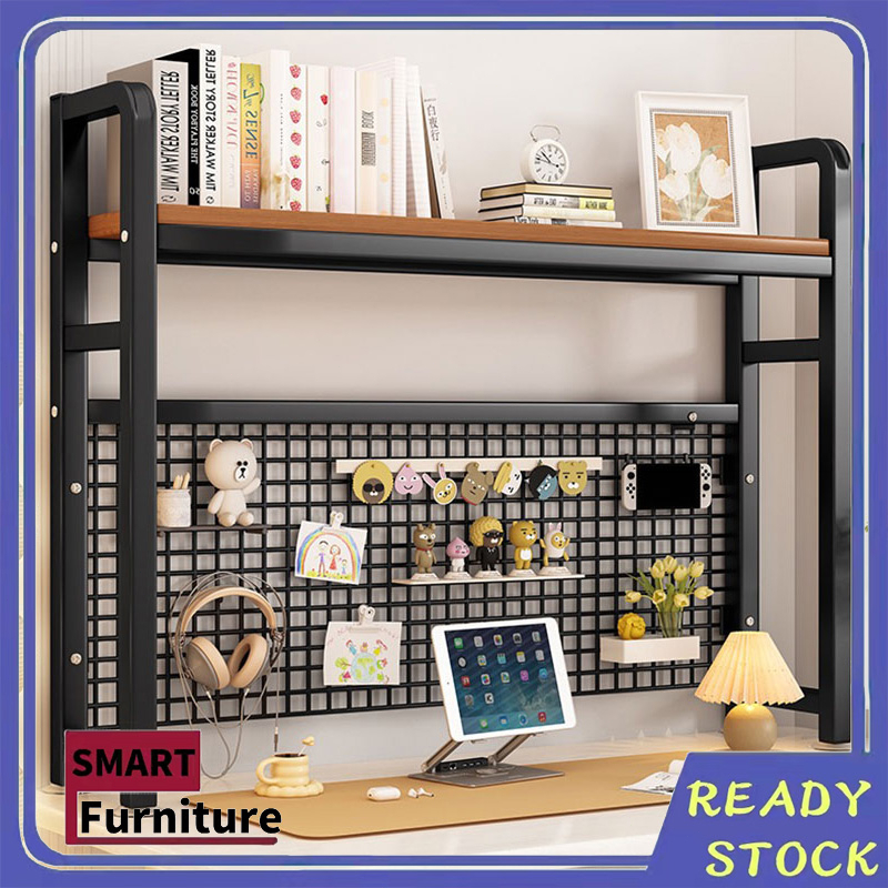 COD Desktop Rack Tabledesk Book Rack Grid Display Shelf Organizer Rack ...