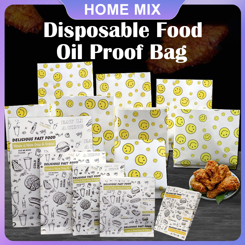 Grease Proof Paper Bags French Fries - A bolseira