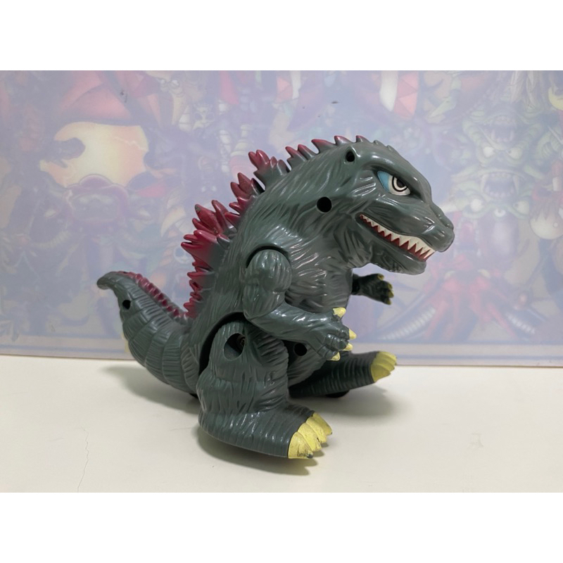 Rare Banpresto Godzilla Figure WindUp Godzilla 2000 4'' Tall Used