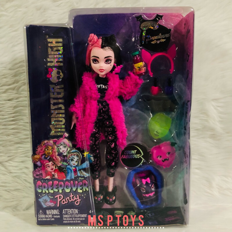 MONSTER HIGH Draculaura Creepover Party Doll | Shopee Philippines