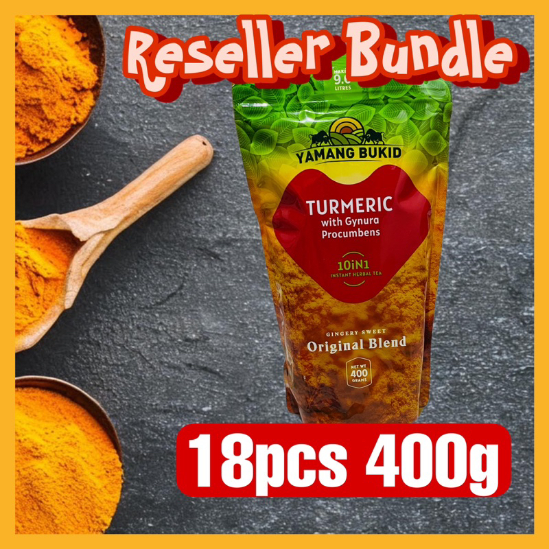 Yamang Bukid 10 in 1 Turmeric Powder (Reseller Bundle) Shopee Philippines