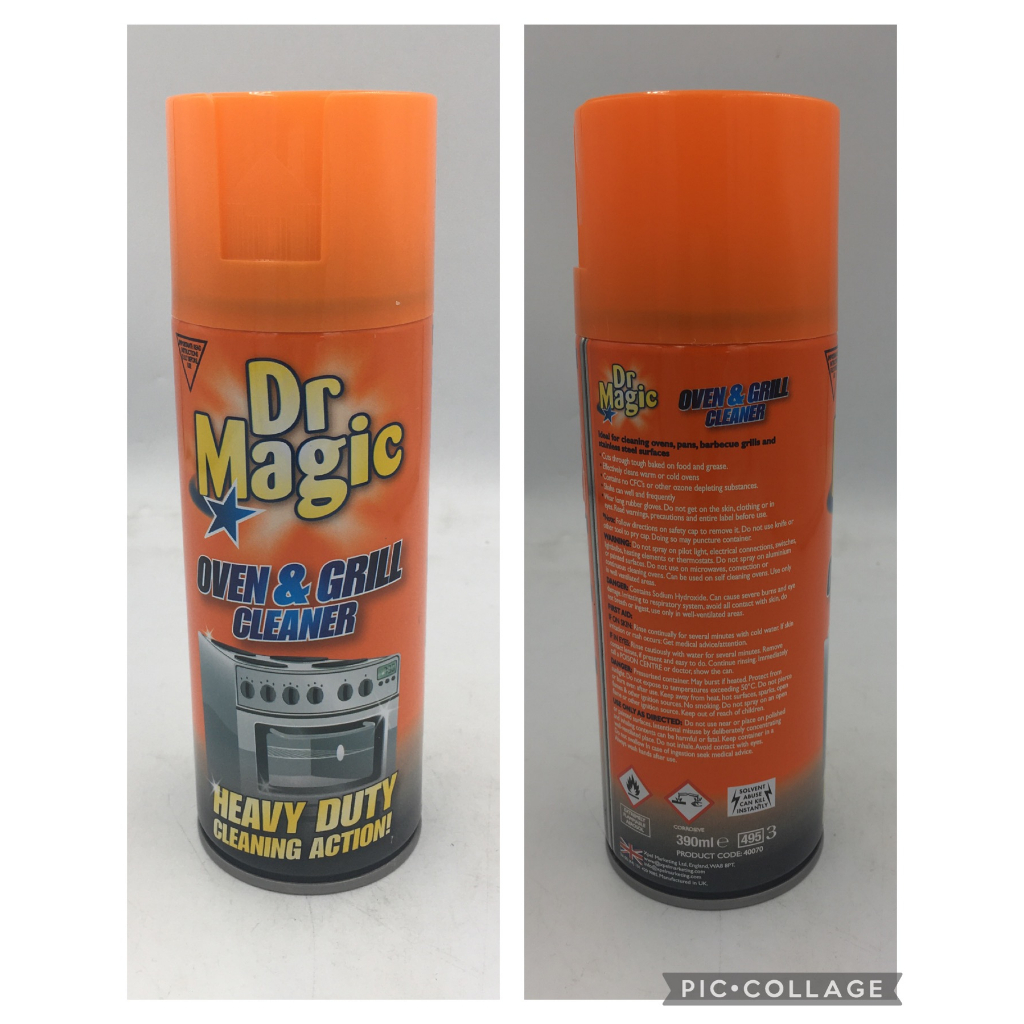 Dr. Magic Oven & Grill Cleaner 390ml / Dr. Magic Double Action Foamer