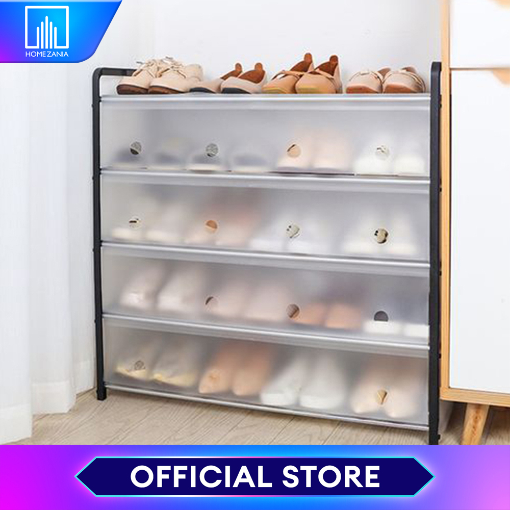 Plastic covered deals shoe rack