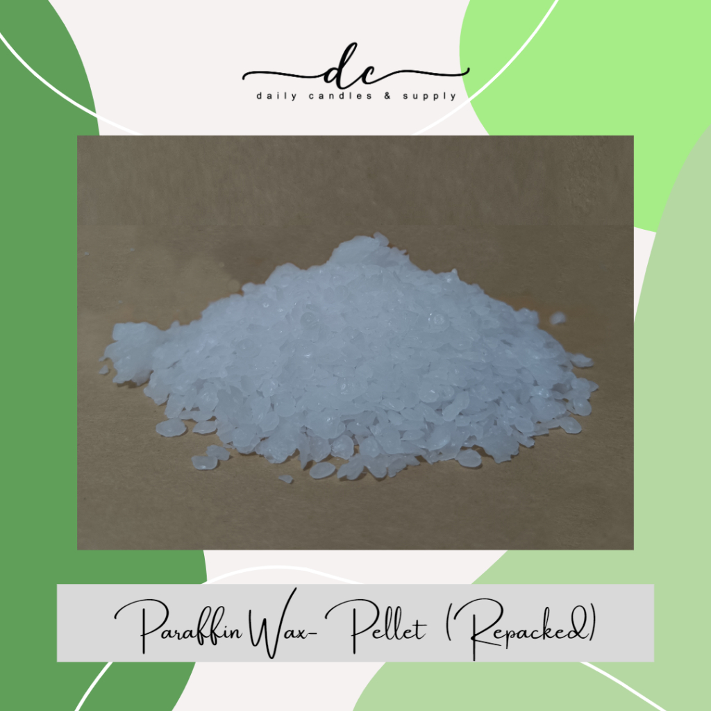 Daily Candles 1KG PARAFFIN WAX PELLET for Candle Making (SemiRefined