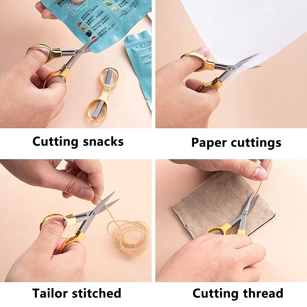 Mini Foldable Clippers Portable Stainless Steel Folding Scissors ...