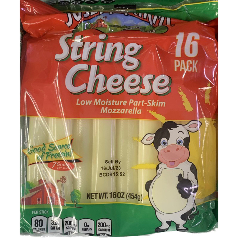 JOSEPH FARMS MOZZARELLA STRING CHEESE 16OZ Shopee Philippines