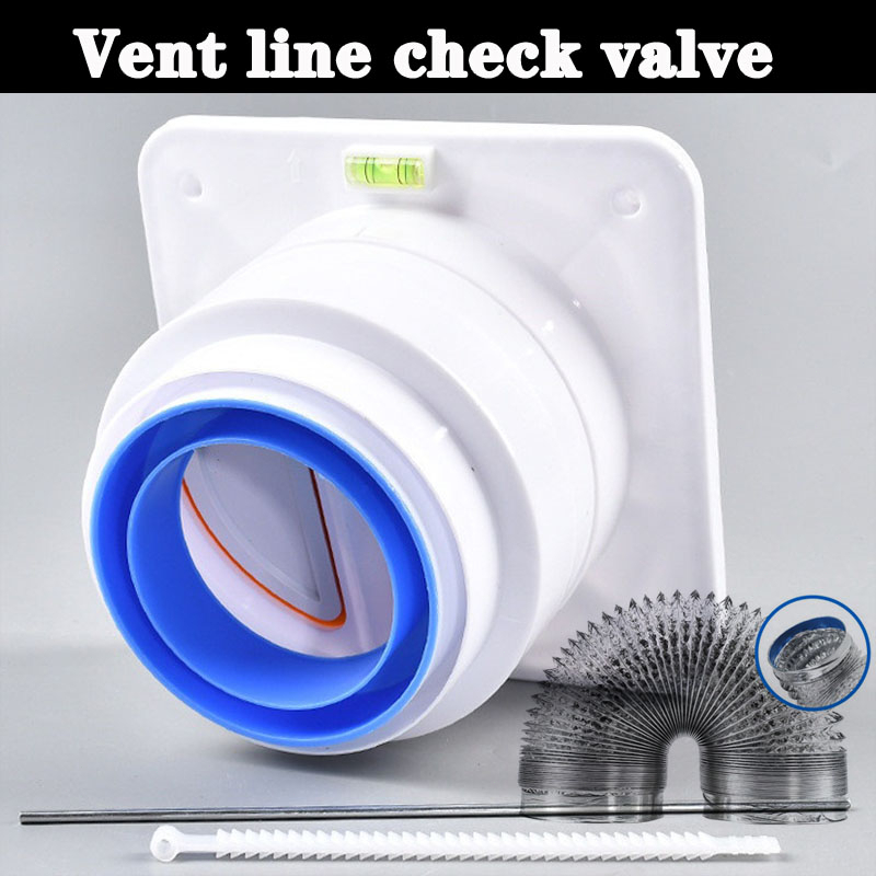 Check valve exhaust fan round pipe return valve Air duct Ventilation