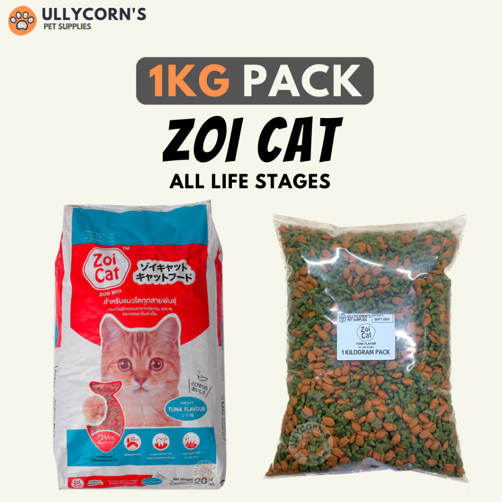 Zoi Cat Dry Food (1KG Pack) Shopee Philippines