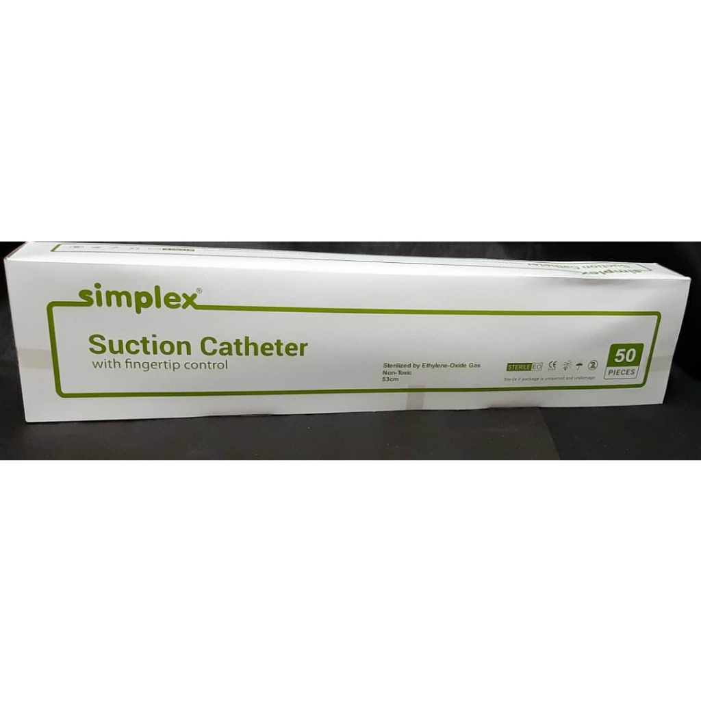 SIMPLEX SUCTION CATHETER AVAILABLE WITH SIZES SOLD PER PIECE | Shopee ...