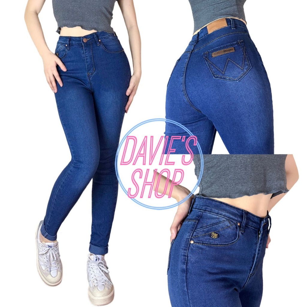 Super Sexy High Waist Stretchable Denim Jeans Maong Pants For Women Slim Fit Shopee Philippines