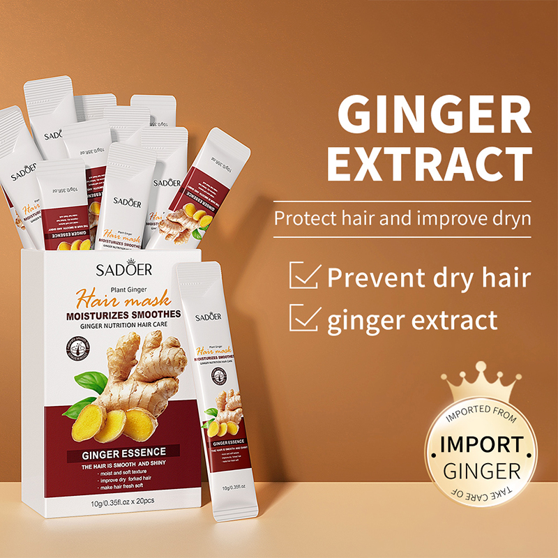 New Sadoer Plant Ginger Moisturizing Smooth Serum Shampoo