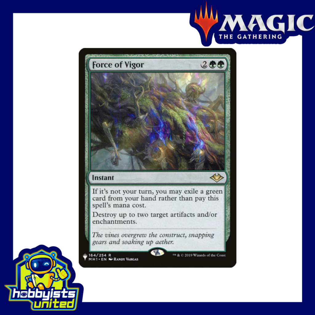 Force of Vigor Magic The Gathering (The List) Shopee Philippines