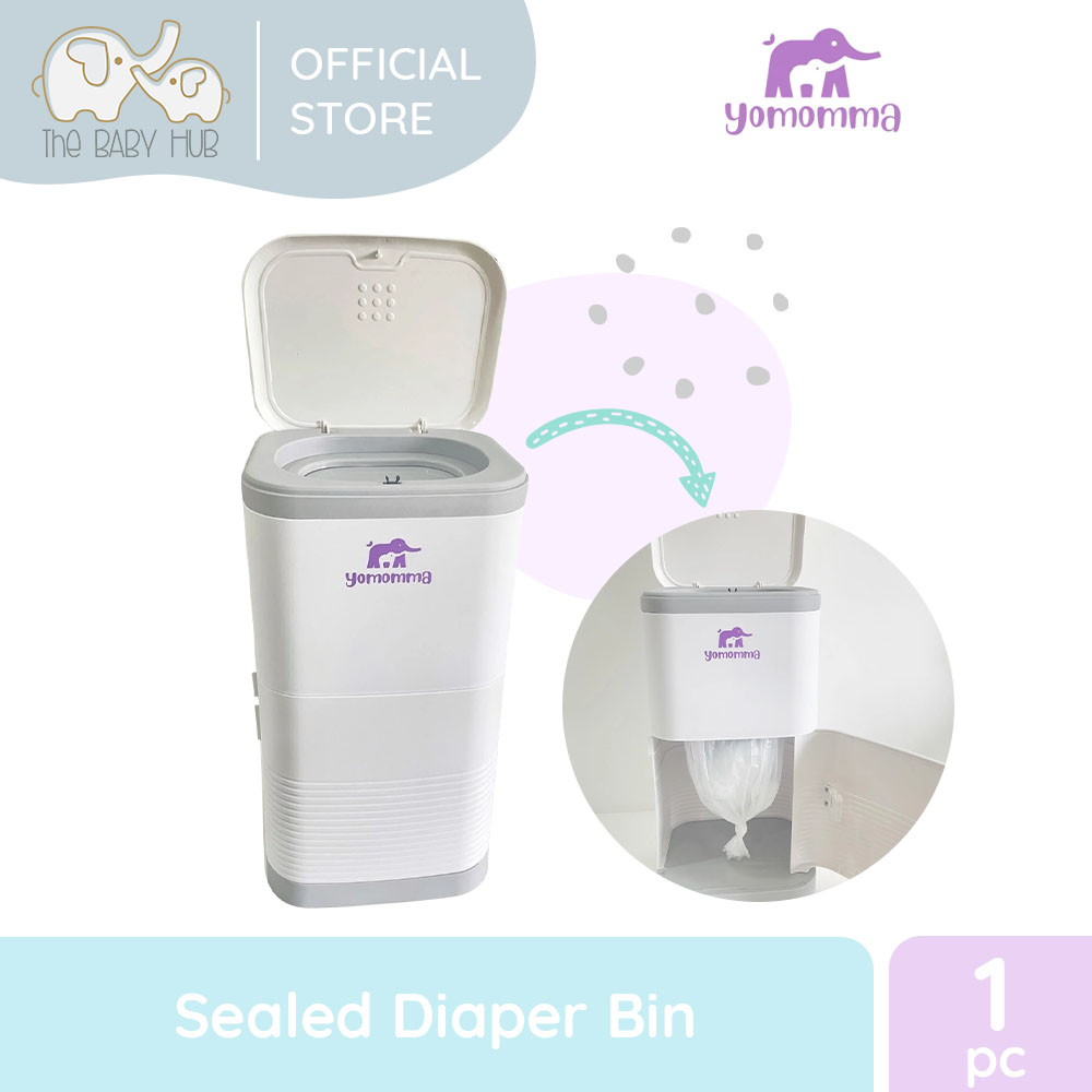 Yomomma Sealed Diaper Bin Shopee Philippines