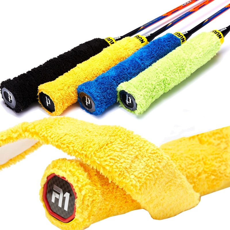 Badminton Towel Grip Tape AntiSlip High Density Over Grip Badminton Racket Grip Tape Shopee