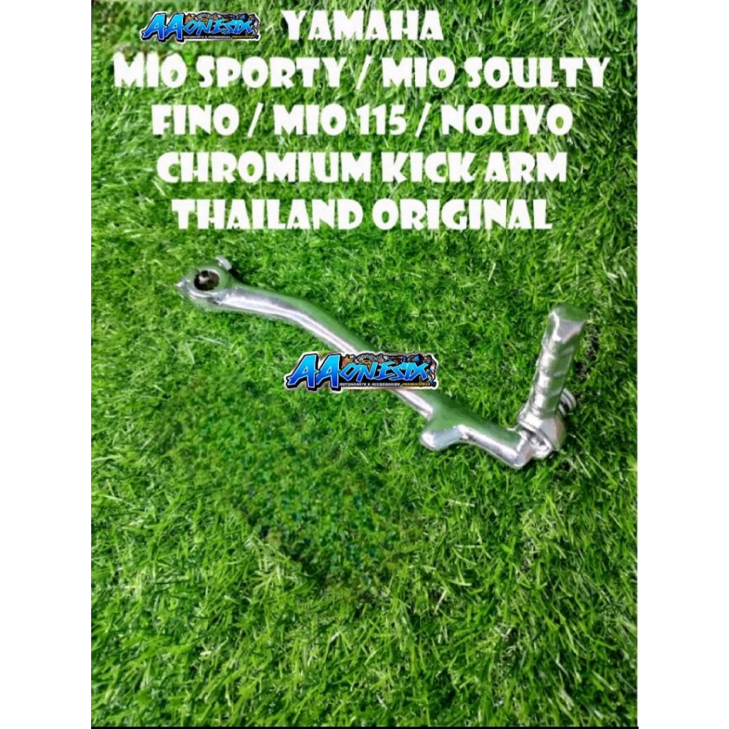 CHROMIUM KICK ARM STARTER YAMAHA MIO SPORTY / MIO SOULTY / FINO / MIO