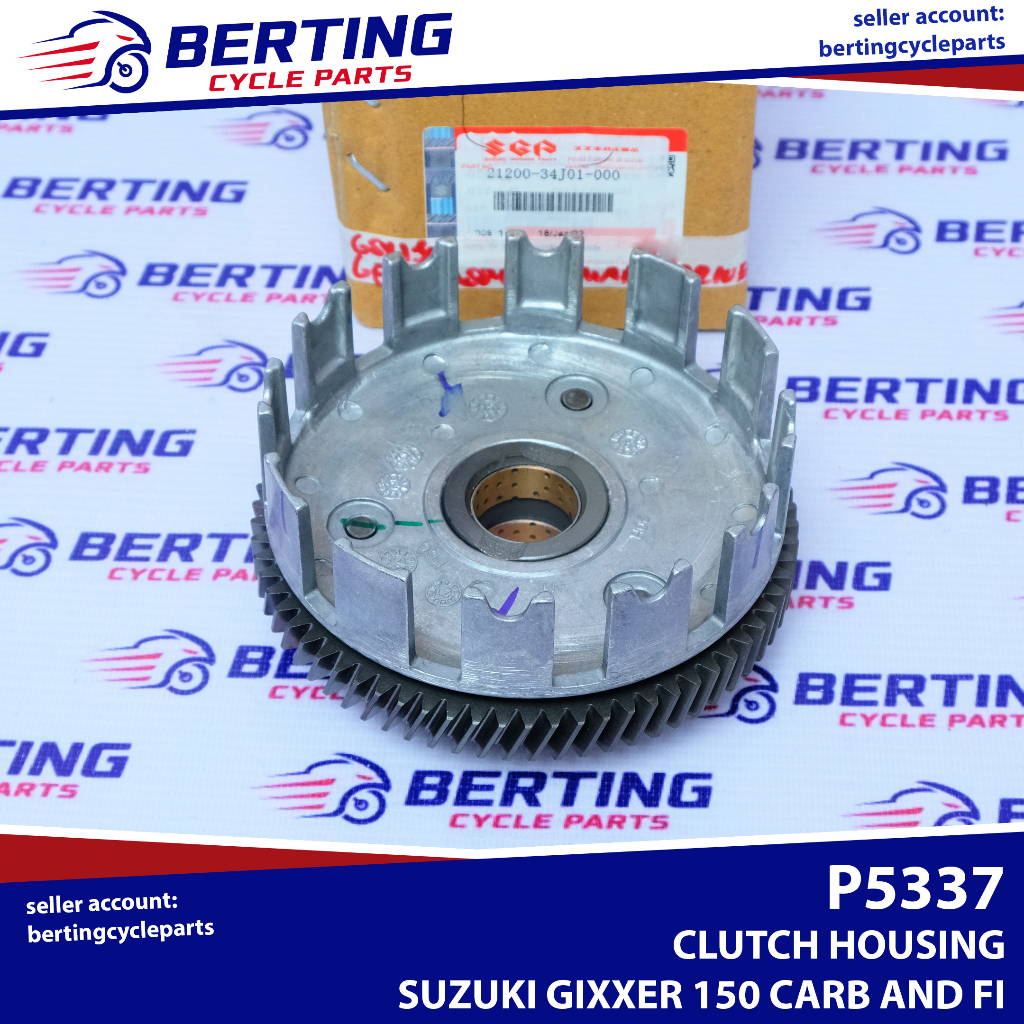 SGP CLUTCH HOUSING Suzuki Gixxer 150 Carb and FI V1 (2019 and older