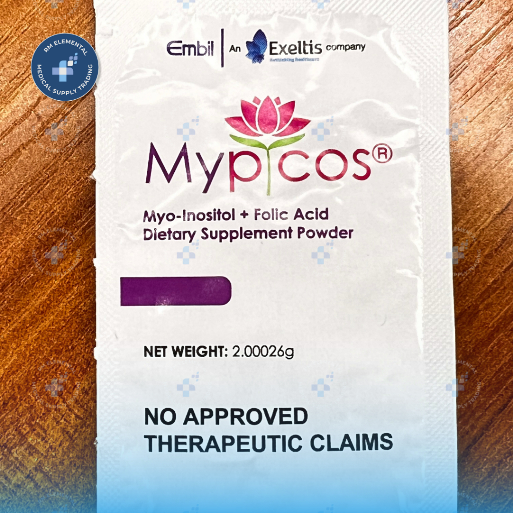 MYPICOS Myo-Inositol + Folic Acid Dietary Supplement Powder 2g (sold ...