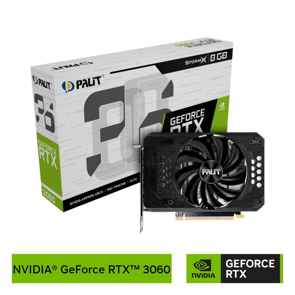 Palit Nvidia® Geforce Rtx™ 3060 Stormx 8gb Gddr6 128bit 3 Dp Hdmi Graphic Card Shopee Philippines 1506