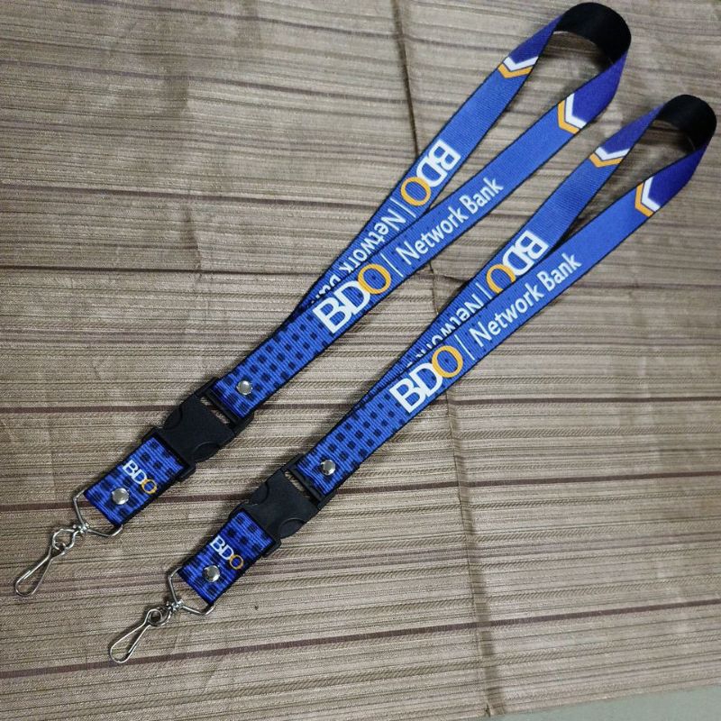 BDO NETWORK BANK ID LACE LANYARDS SLING | Shopee Philippines